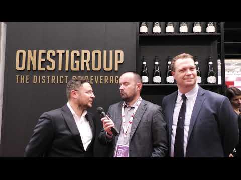 Nicola Carlevaris, Nino Gandolfo e Mariano Buglioni stand OnestiGroup a Vinitaly 2019