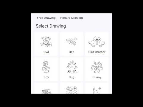Drawing: Paint & Color Book