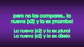 Daddy Yankee   La nueva y la Ex   Letras, with lyrics  720p