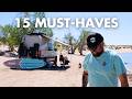 15 Camping Gear Essentials We Can't Live Without | Summer Van Life