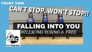 FALLING INTO YOU || HILLSONG YOUNG &amp; FREE || P1493 FITNESS® || CHRISTIAN FITNESS