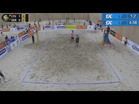 The Hague 2019 Rumsevicius/Kazdailis (LTU) - Becker/Stadie (GER)