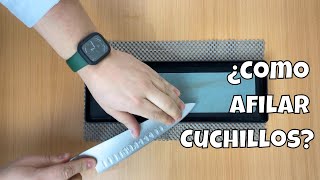 ¿Cómo afilar Cuchillos? - Ciencia y Cocina