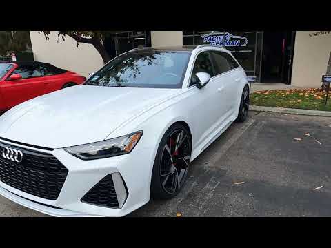 Audi RS6 C8 Akrapovic Exhaust, Lowering, & Wheel Spacers