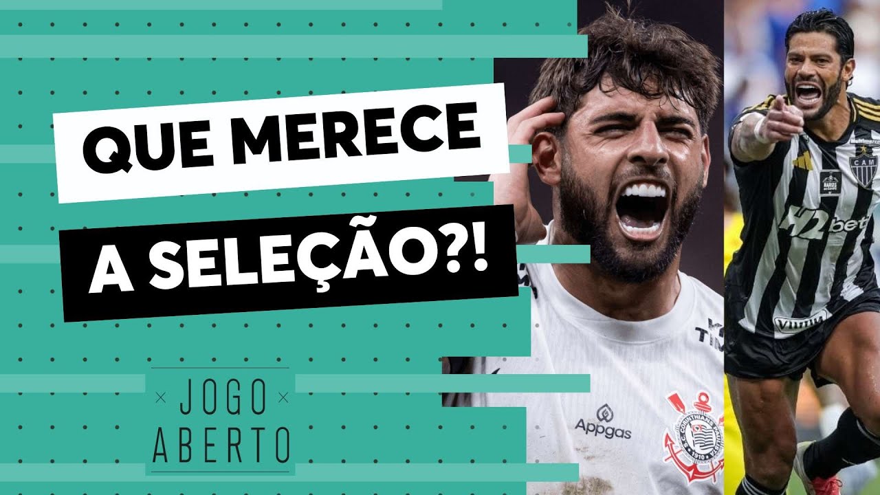 Debate Jogo Aberto: Quem merece mais chances com a Seleção? Hulk ou Yuri Alberto?