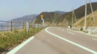 preview picture of video 'R1150RT 青森県　外ヶ浜町　国道339号線　龍泊ﾗｲﾝ①'
