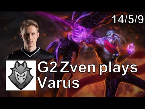 G2 Zven - Varus vs. Jhin - Euw LoL Challenger