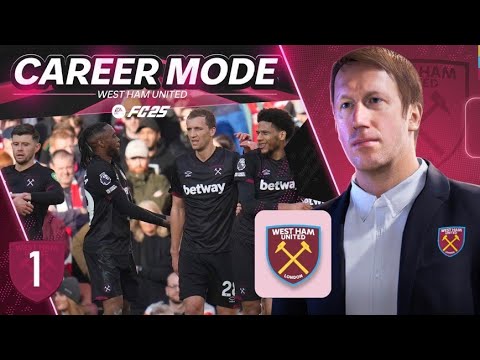 THE POTTER ERA ! EA FC 25 WEST HAM CAREER MODE EP 1 !
