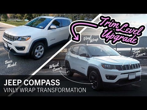 Jeep Compass Transformation: Affordable DIY Upgrade to Achieve a High-Trim Look!