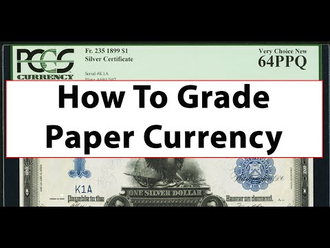 GRADING Currency PAPER MONEY How To - RQN The CAC For Currency