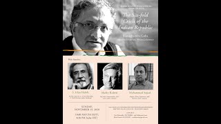 Indian Diaspora Washington DC Presents:Ramchandra Guha-The six fold Crisis of the Indian Republic