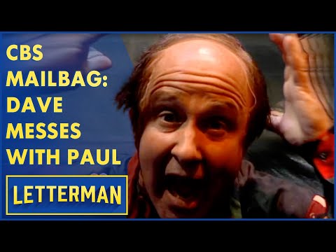 CBS Mailbag: Dave And Paul's NBC Flashback | Letterman