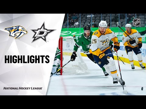 Predators @ Stars 3/7/21 | NHL Highlights
