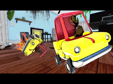 TWO MONSTER BABIES DESTROYED THE HOUSE IN WHO'S YOUR DADDY?!