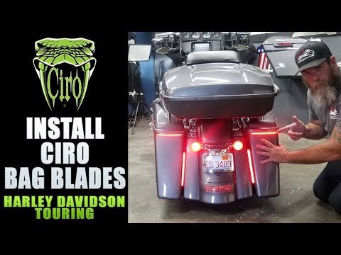 Ciro LED Bag Blades Brake & Turn Signal Install/Review
