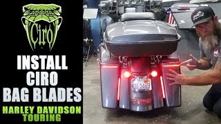 Ciro LED Bag Blades Brake & Turn Signal Install/Review