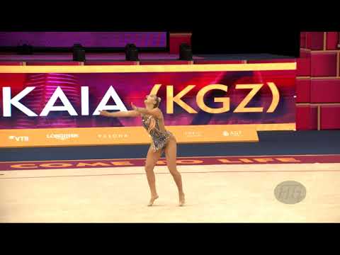 BYKOVSKAIA Agata (KGZ) - 2019 Rhythmic Worlds, Baku (AZE) - Qualifications Ball