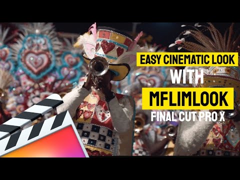 Easy Cinematic Look  with mFlimlook by motionvfx | final cut pro x tutorial