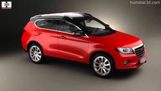Great Wall Haval H2 2014 by 3D model store Humster3D.com