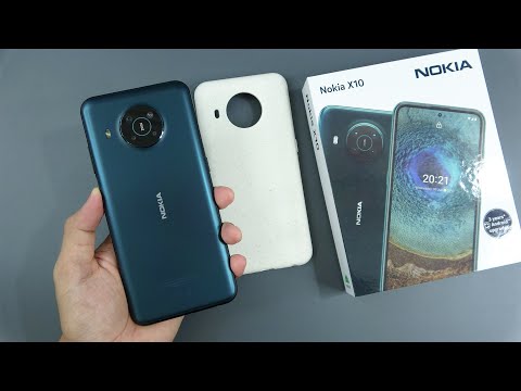 Nokia X10 unboxing, Snapdragon 480 5G, camera, antutu, gaming