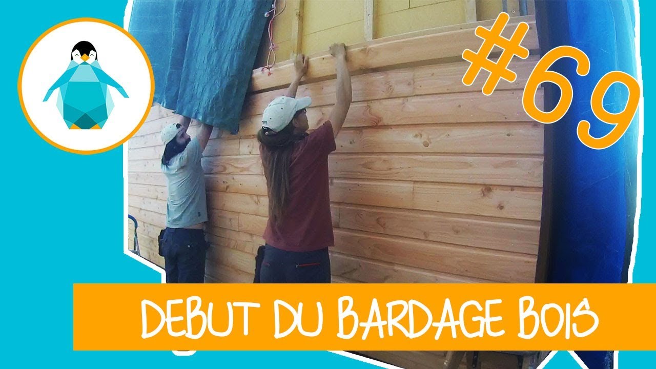 Départ du bardage bois et grilles anti-rongeur - LPMDP #69