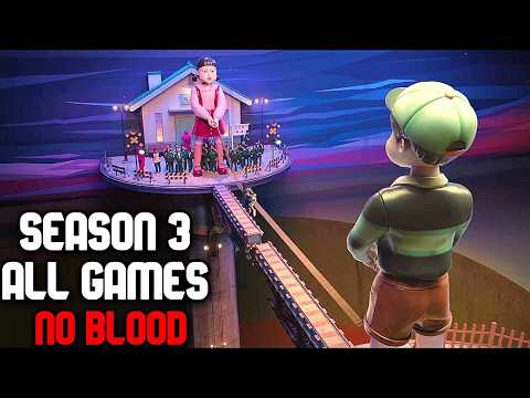Squid Game 3 All Games, But NO BLOOD