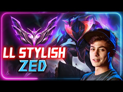 ⚡LL STYLISH ZED MID VS GALIO⚡NA MASTER ZED GAMEPLAY⚡PATCH 14.11