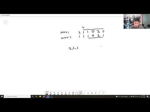 321.  (Hard) Create Maximum Number - Daily Leetcode (Day 73)