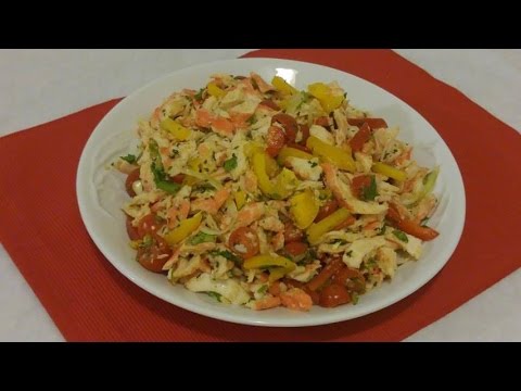 Crab Salad Puerto Rican style- Episode 57