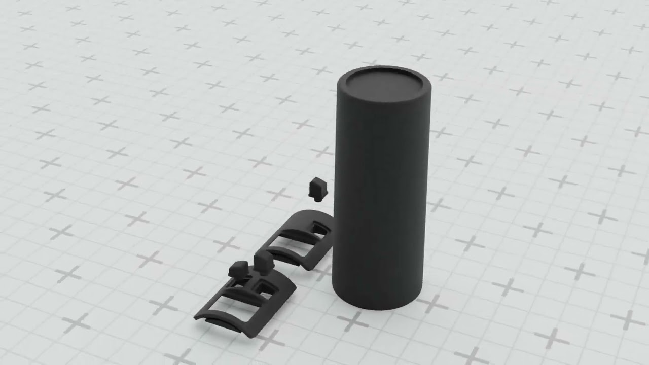 Coperchio vano batteria per Line 6 Modello di stampa 3D