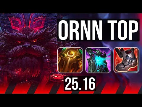 ORNN vs FIORA (TOP) | 34k DMG, 6/4/16 | KR Diamond | 25.16