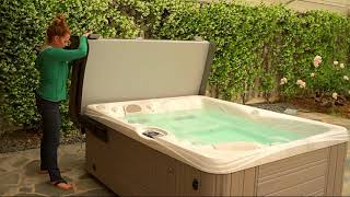 Caldera Video   How to Open Your Hot Tub Cover  ProLift