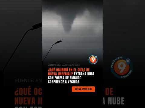 ¿QUÉ PASÓ EN EL CIELO DE NUEVA IMPERIAL? LA ARAUCANÍA