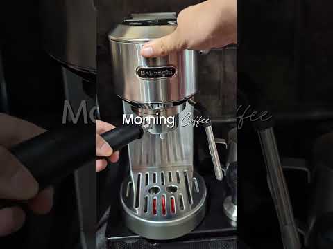 Coffee with @delonghi #coffee #espresso #coffeelover #espressomachine