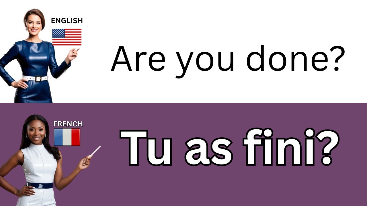 Everyday French Conversation Between Two (2) People | Learn French Dialogue | Apprendre le français