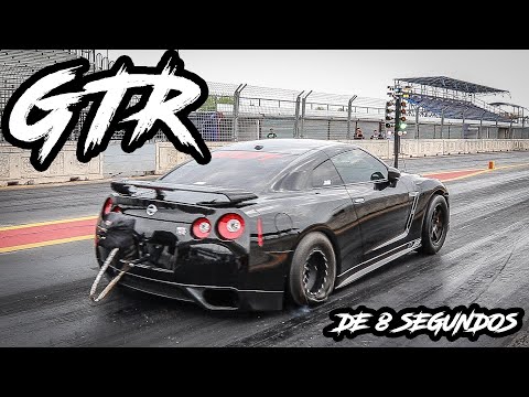 Nissan GTR de 8 segundos en el 1/4 de milla