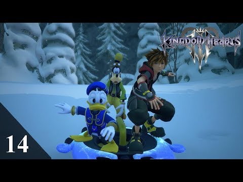 Kingdom Hearts 3 (PS4) 100% Complete Walkthrough Part 14: Frozen Slider Treasures and Trophy Guide