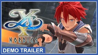 Ys X: Nordics - Demo Trailer (Nintendo Switch, PS4, PS5, PC)
