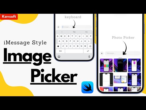 iMessage Style Photo Picker Using SwiftUI | Xcode 26 thumbnail