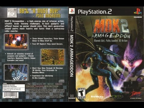 MDK 2 Armageddon Playstation 2