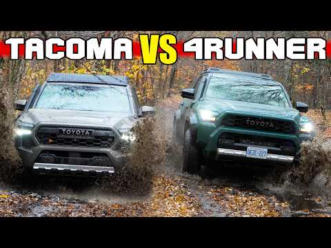 Toyota Trailhunter Battle! Is the Tacoma or 4Runner Better Off-Road?