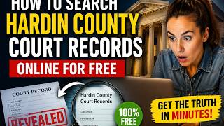 How to search Hardin County court records online for free
