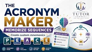 The Acronym Maker: Memorize Sequences with Custom Mnemonics | Online Tutor Connect