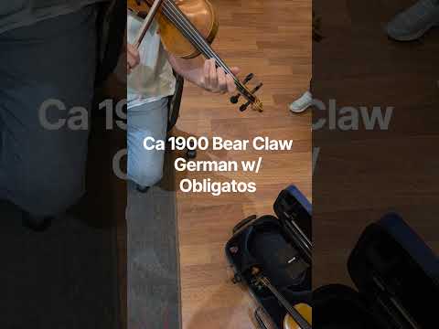 Ca. 1900 German Violin, Powerful Huge Sound, LOB 360 image 11