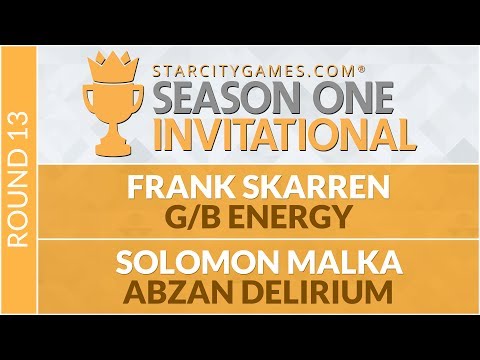 SCGINVI - Round 13 - Frank Skarren vs Solomon Malka [Standard]