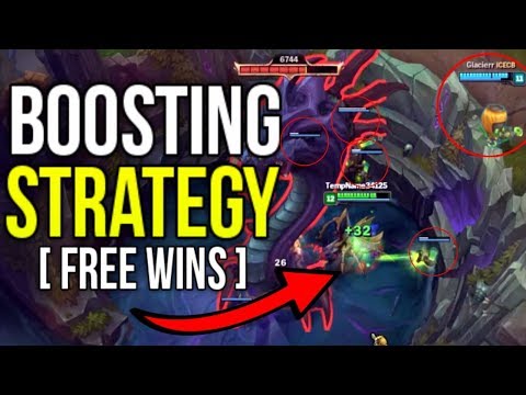 NEW DUO BOOSTING STRATEGY (NOT KAYLE/YI) [POTENTIAL 10 MIN INHIB, 20 MIN BARON] - League of Legends