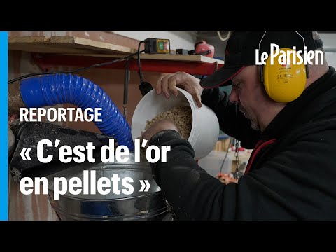 Face à la flambée des prix, Yves fabrique ses propres granulés de bois