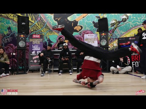 Snap 1 Vs Blondie - B-Girl Semis - Midwest Open 2023 - Breaking For Gold USA - BNC