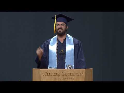 WGU 2023 Seattle Bachelor's Commencement - Grad Speaker Thomas Fairchild