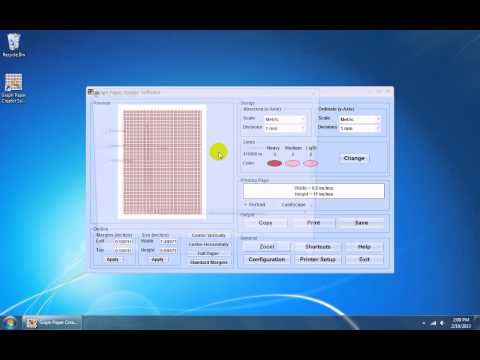 Graph Paper Creator Software